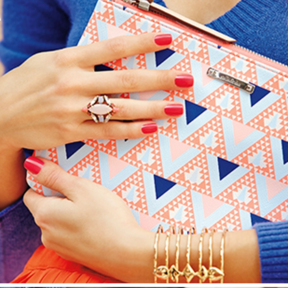 NWOT Stella & Dot Capri Pouch